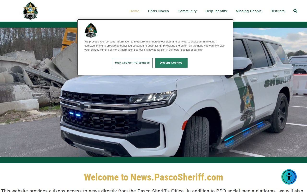 Pasco Sheriff News archive for selected arrest announcements